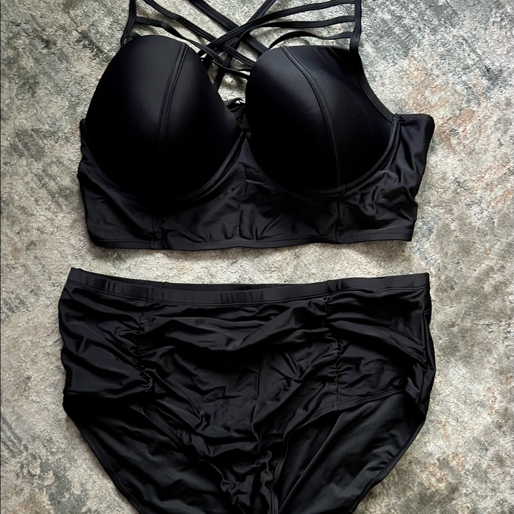 Brand new, never worn two piece swimsuit